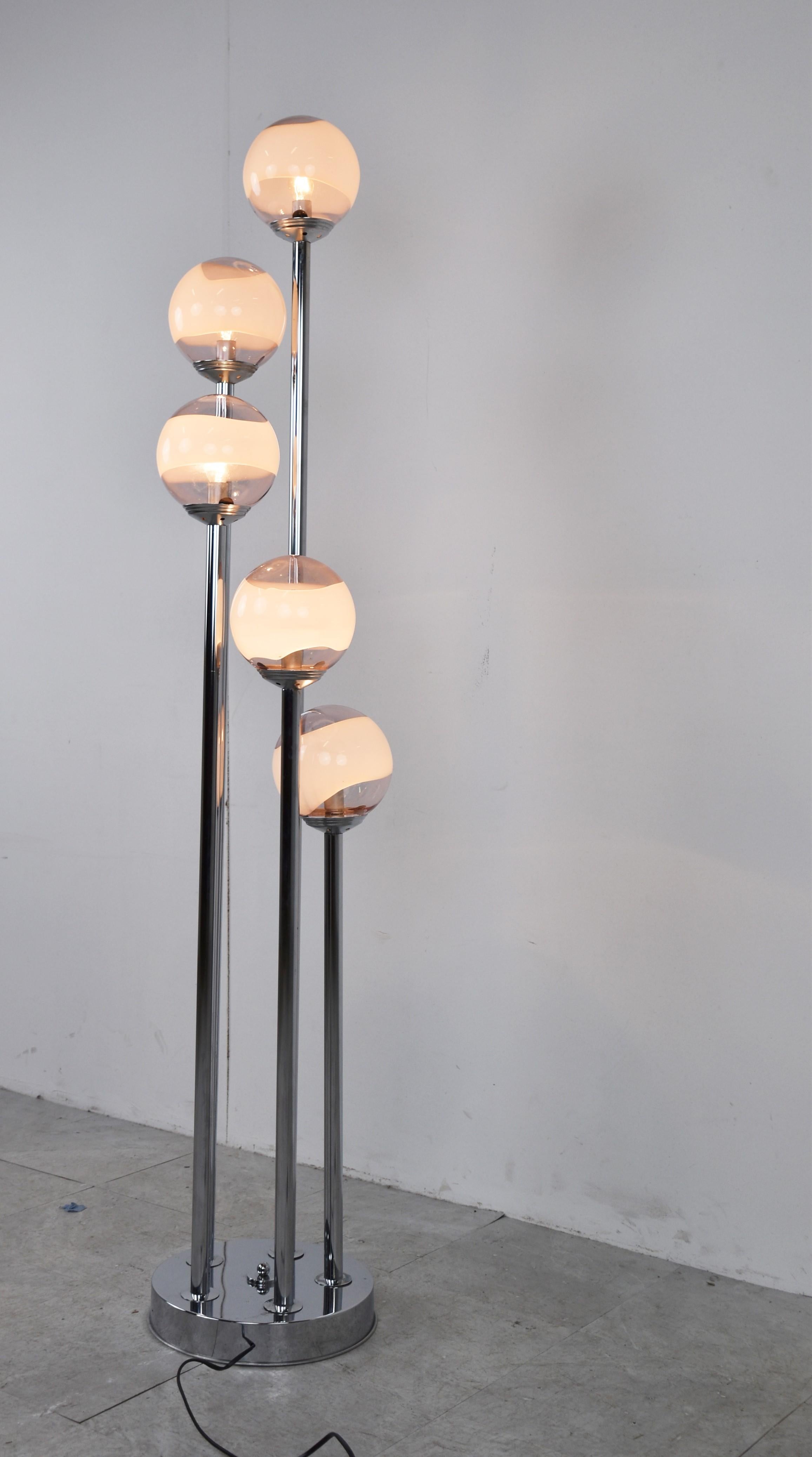 Vintage Murano Glass Floor Lamp, 1970s at 1stDibs