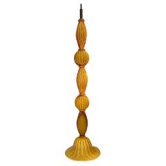 Vintage Murano Glass Floor Lamp