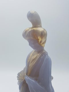 Vintage Murano Glass Geisha Figurine by Ermanno Nason at Cenedese, Late 1960s