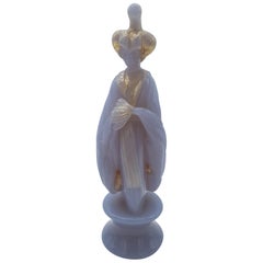 Vintage Murano Glass Geisha Figurine by Ermanno Nason at Cenedese, Late 1960s