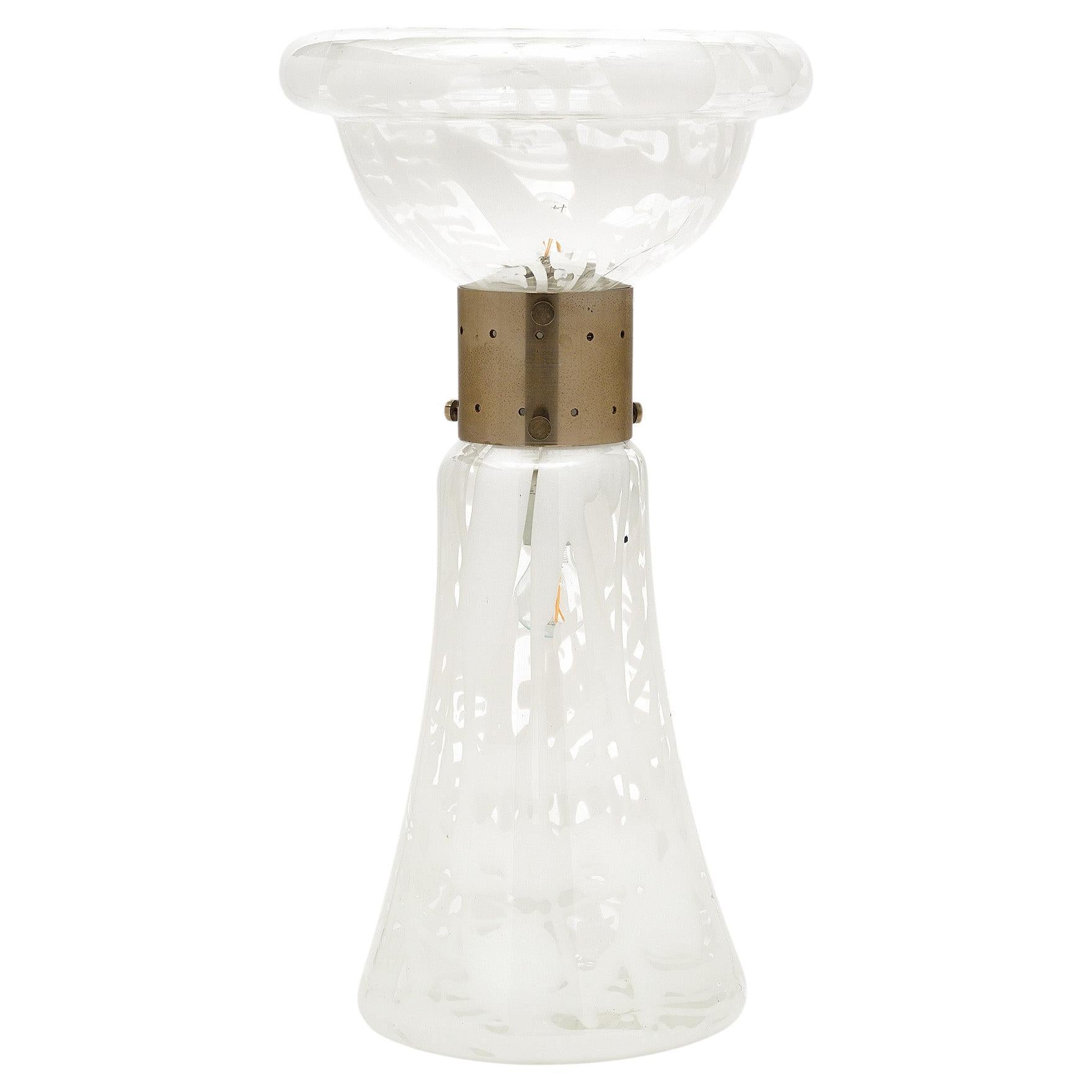 Lampe vintage en verre de Murano par Carlo Nason en vente