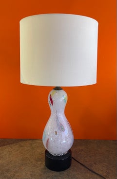 Vintage Murano Glass Millefiori Table Lamp