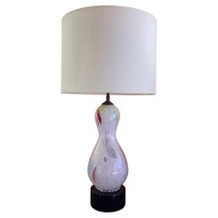 Vintage Murano Glass Millefiori Table Lamp
