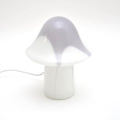 Vintage Murano Glass Mushroom Lamp by Peil and Putzler