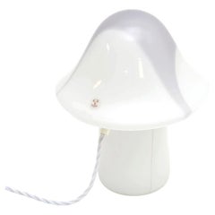 Vintage Murano Glass Mushroom Lamp by Peil and Putzler
