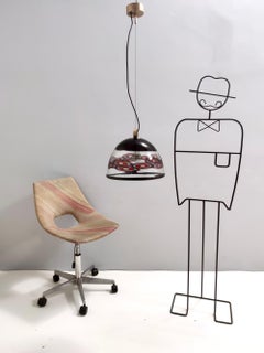 Vintage Murano Glass Pendant by Angelo Barovier for Barovier & Toso, Italy