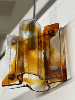 Vintage Murano Glass Pendant by Mazzega