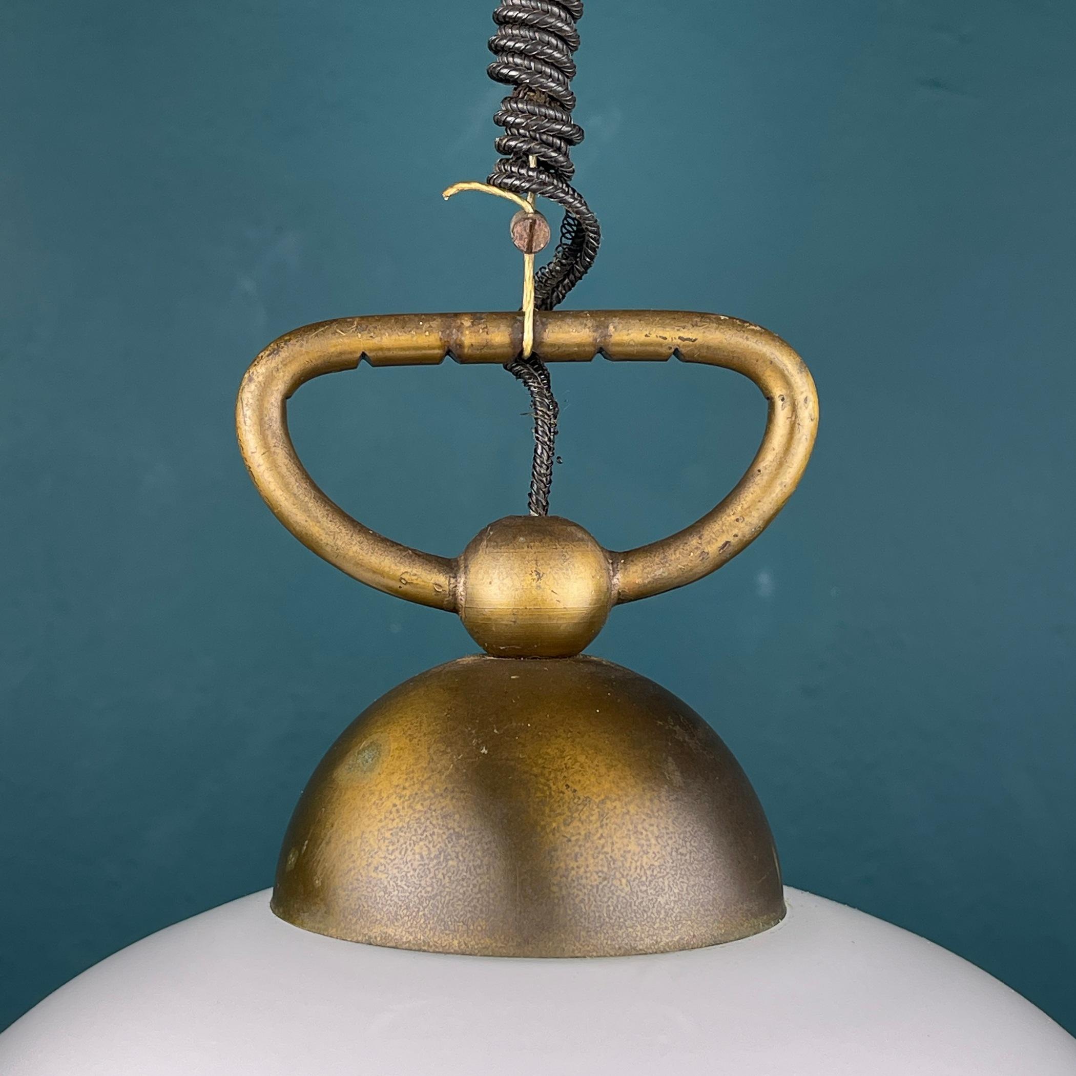 Vintage Murano Glas Pendelleuchte Fazzoletto Vetri Murano, Italien, 1970er Jahre (20. Jahrhundert) im Angebot