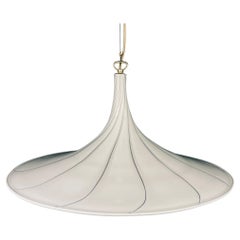 Vintage Murano glass pendant lamp Italy 70s