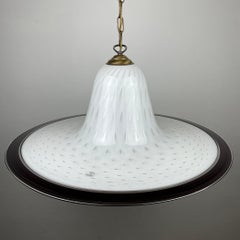 Vintage Murano Glass Pendant Lamp Vetri Murano 025 Italy, 1970s