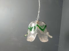 Vintage murano glass pendant light, for Mazzega, 1960s
