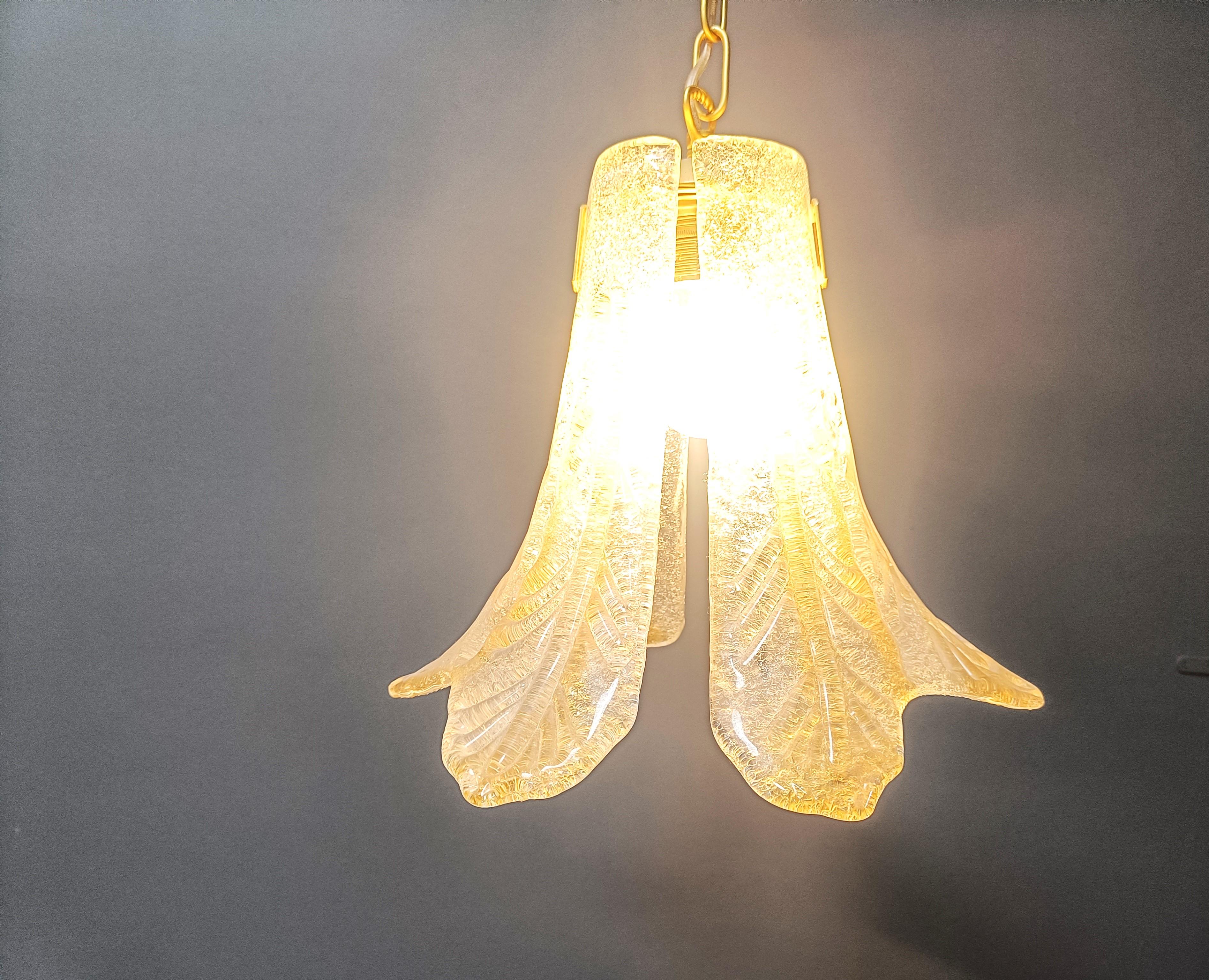 Mid-20th Century Vintage murano glass pendant light, for Mazzega, 1960s
