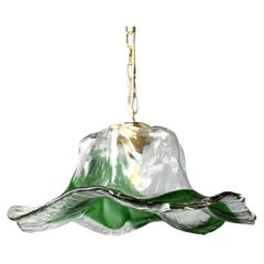 Vintage murano glass pendant light, for Mazzega, 1960s
