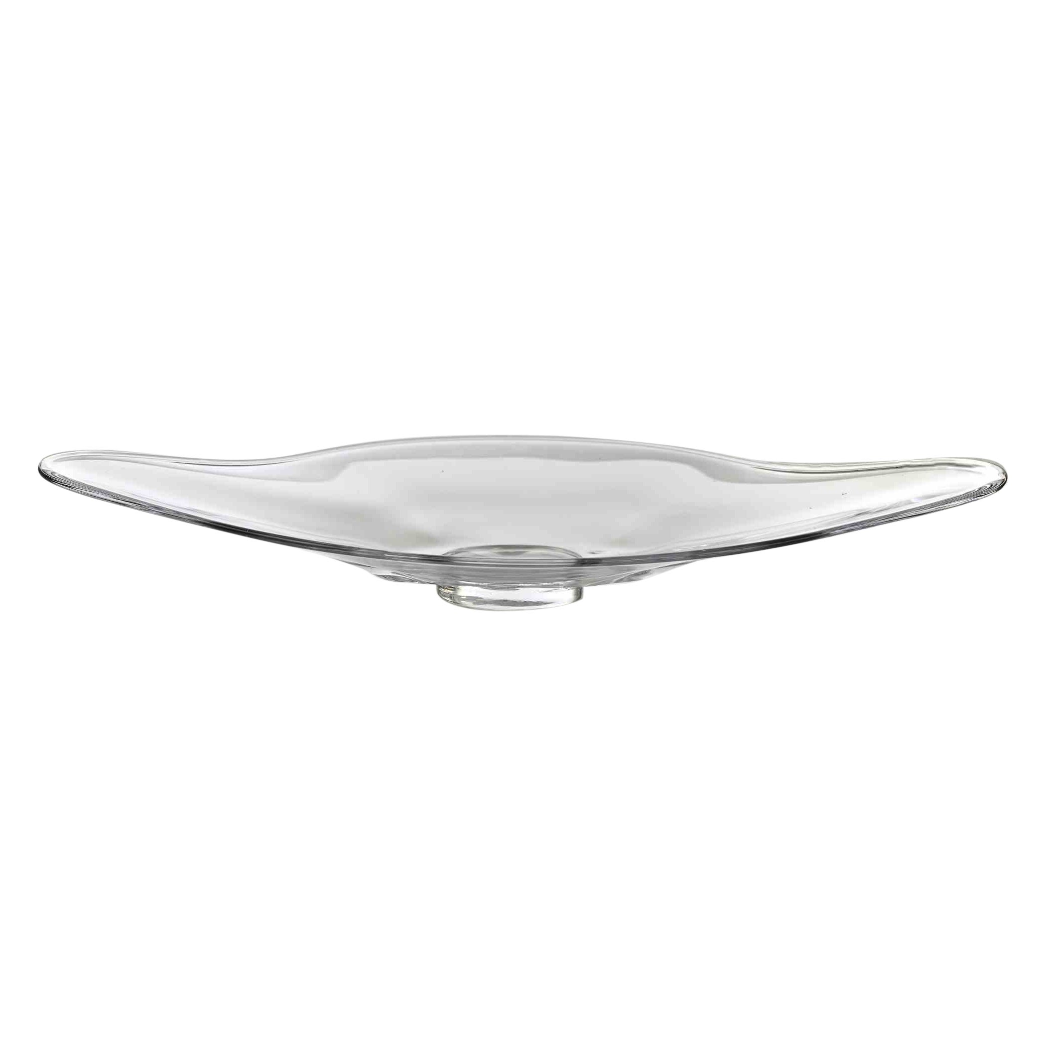 Vintage Murano Glass Plate, 1970s