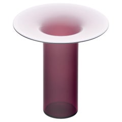 Vintage Murano Glass Purple Vase