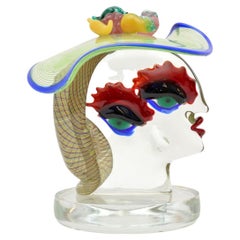 Used Murano Glass Sculpture by Giuliano Tosi