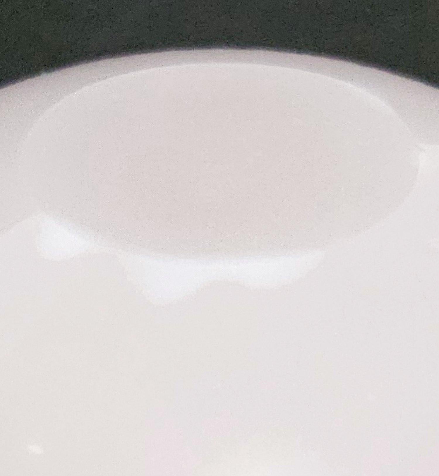Vintage Murano Glass Shell Motif Bowl w/Gold Fleck, Opaline Exterior. Seguso? For Sale 1