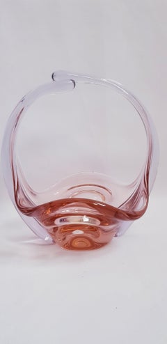 Vintage Murano Glass Somerso Baschet