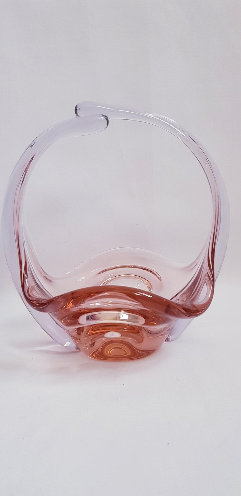 Vintage Murano Glass Somerso Baschet For Sale at 1stDibs