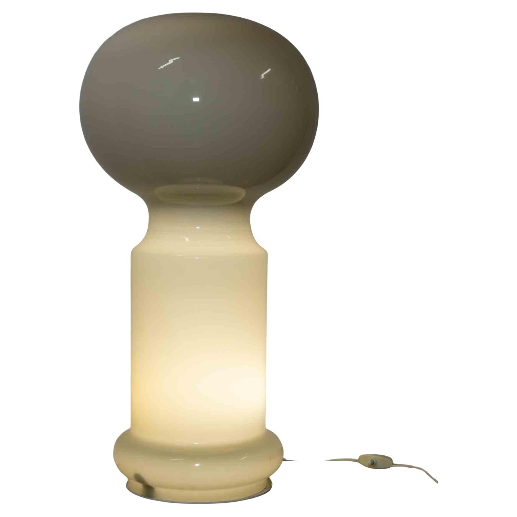 Vintage Murano Glass Table Lamp by Carlo Nason, Mid-20th Century