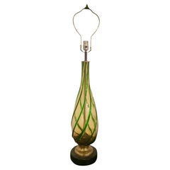 Vintage Murano Glass Table Lamp