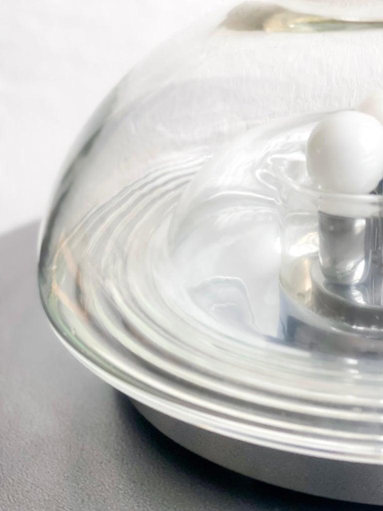 Lampe de table vintage en verre de Murano, époque Space AGE, style Nason Mazzega en vente 2