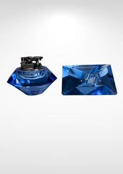 Vintage Murano Glass Table Lighter And Ashtray Set