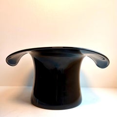 Vintage Murano Glass "Top Hat" Champagne and Wine Cooler, Italy, 1980's