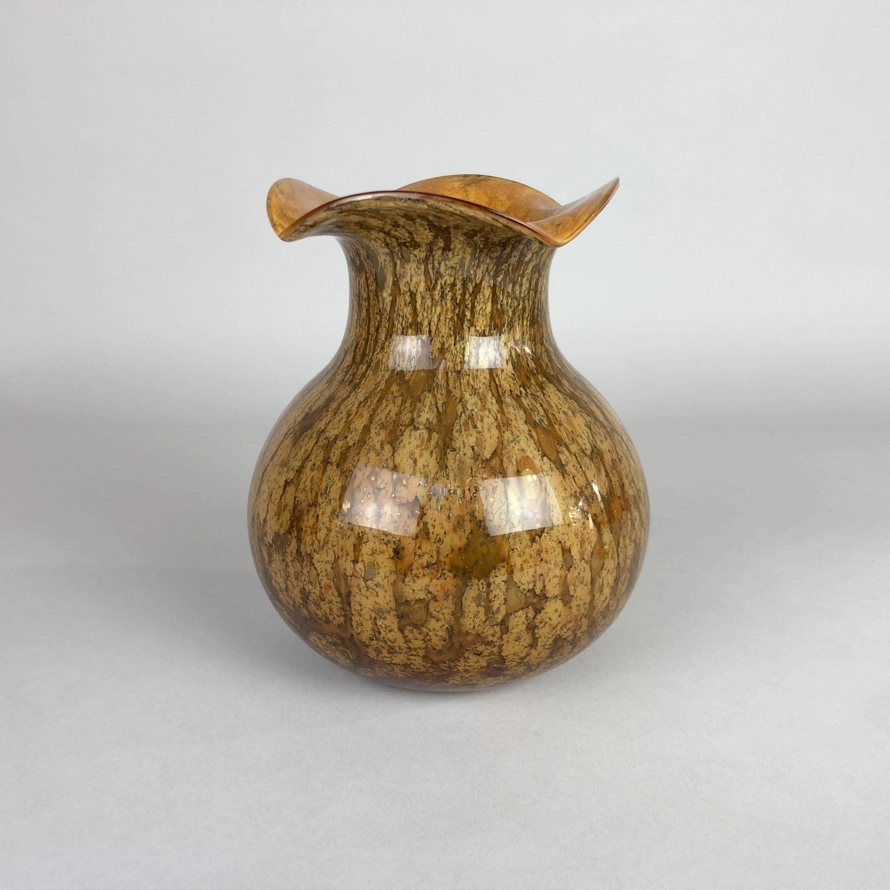 20th Century Vintage Murano Glass Vase, 1960's