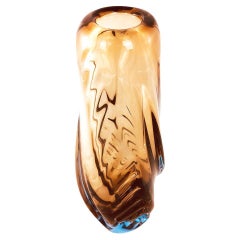 Vase en verre de Murano vintage par Barovier & Toso