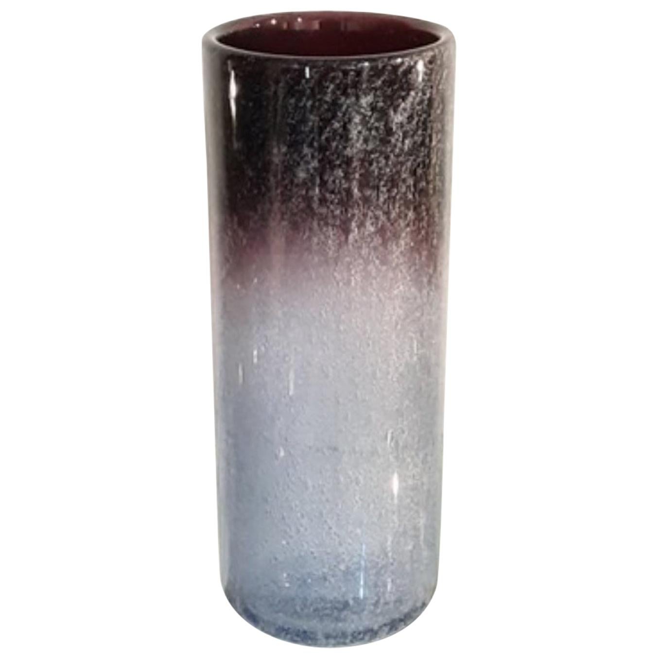 Vintage Murano Glass Vase by Venini, 1970s
