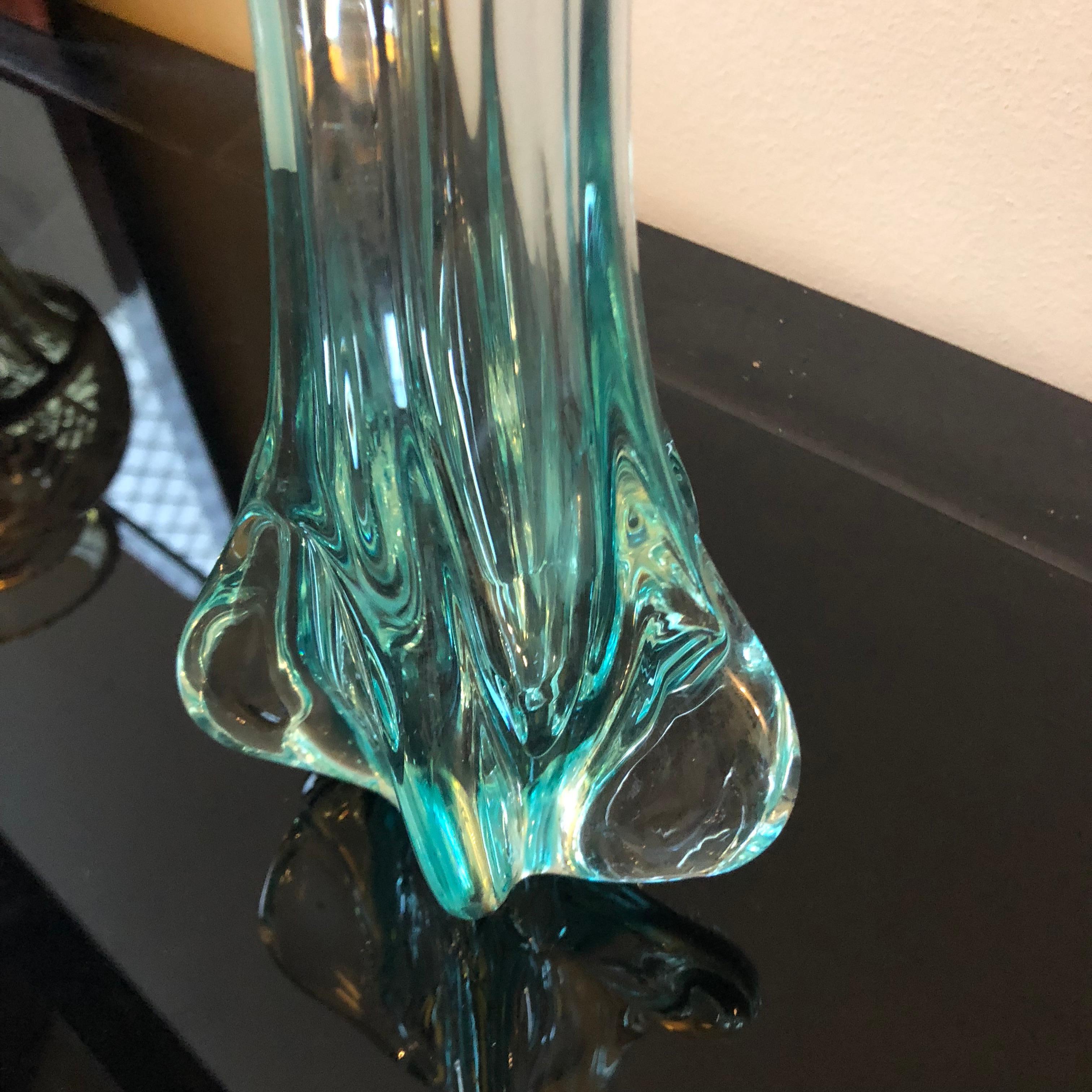 Italian Vintage Murano Glass Vase, circa 1970