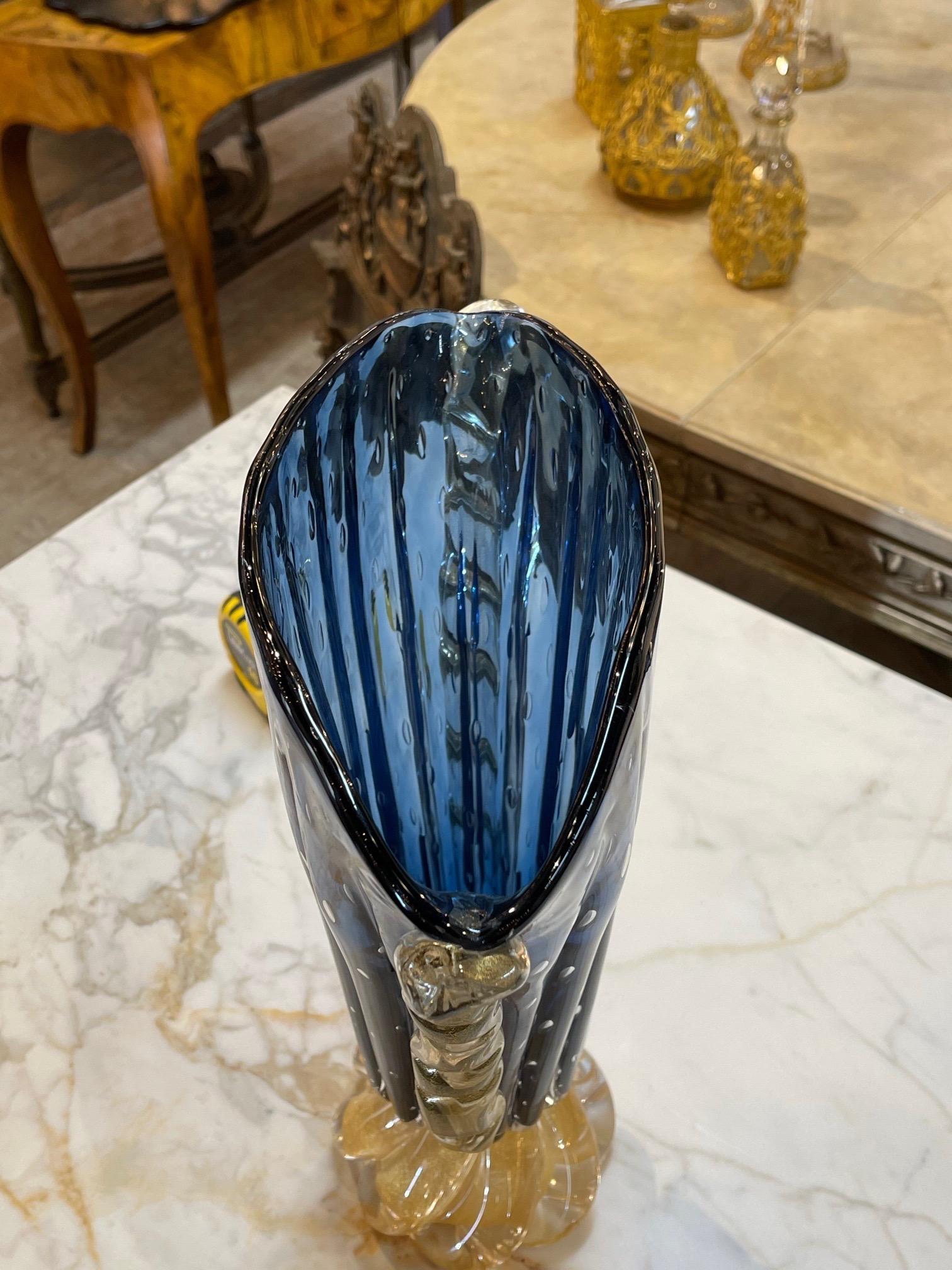 Italian Vintage Murano Glass Vase