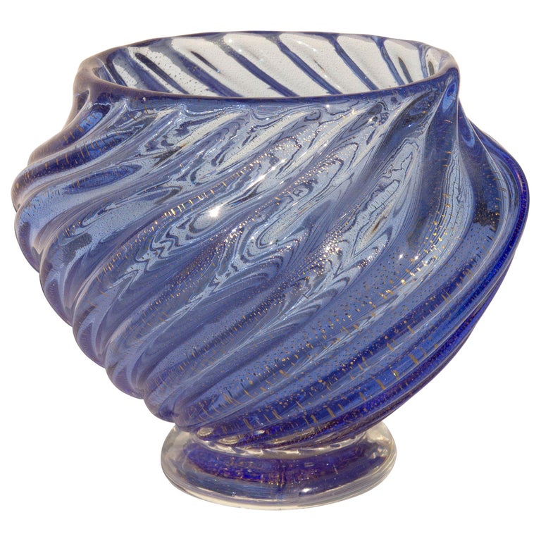 Vintage Murano Glass Vase For Sale At 1stdibs