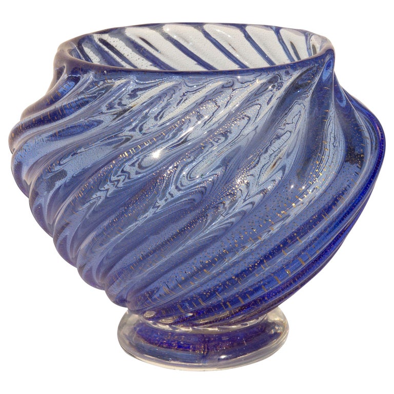 Vintage Murano Glass Vase At 1stdibs
