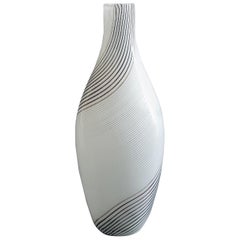 Vase vintage en verre de Murano modèle "5357" par D. Martens et A. Toso, années 1950