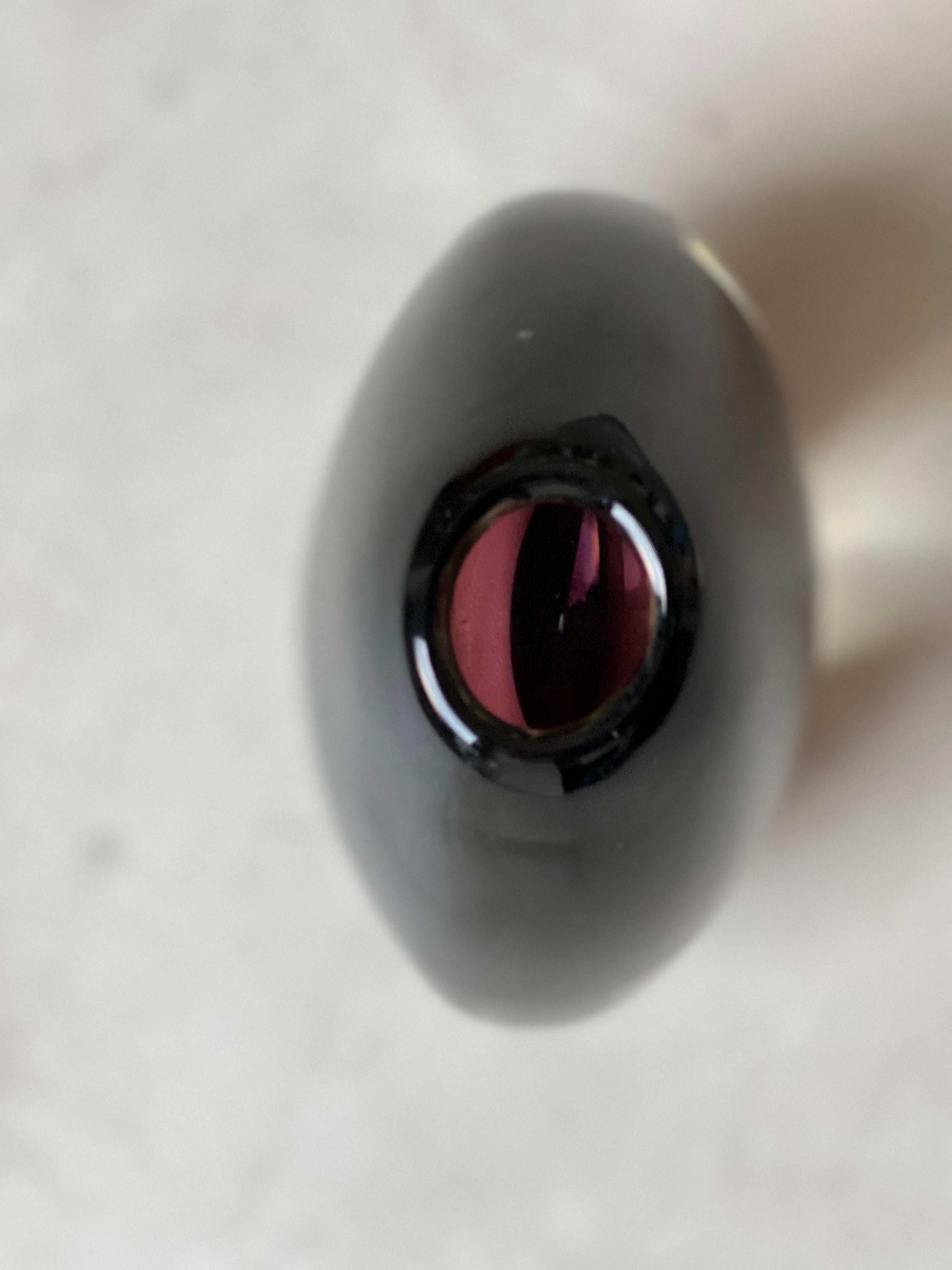 Vase Sommerso de Murano, par Flavio Poli pour Seguso, Bourgogne en vente 4