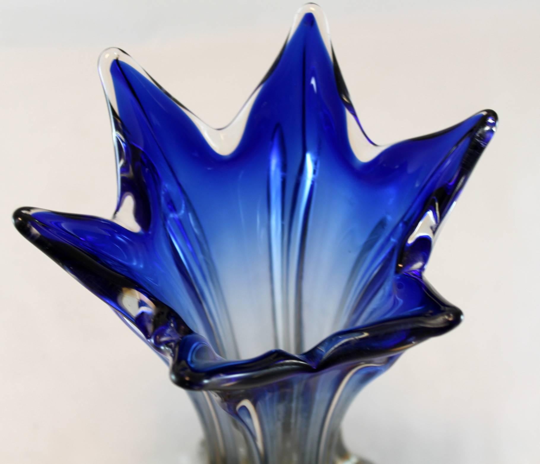 vintage murano glass vases