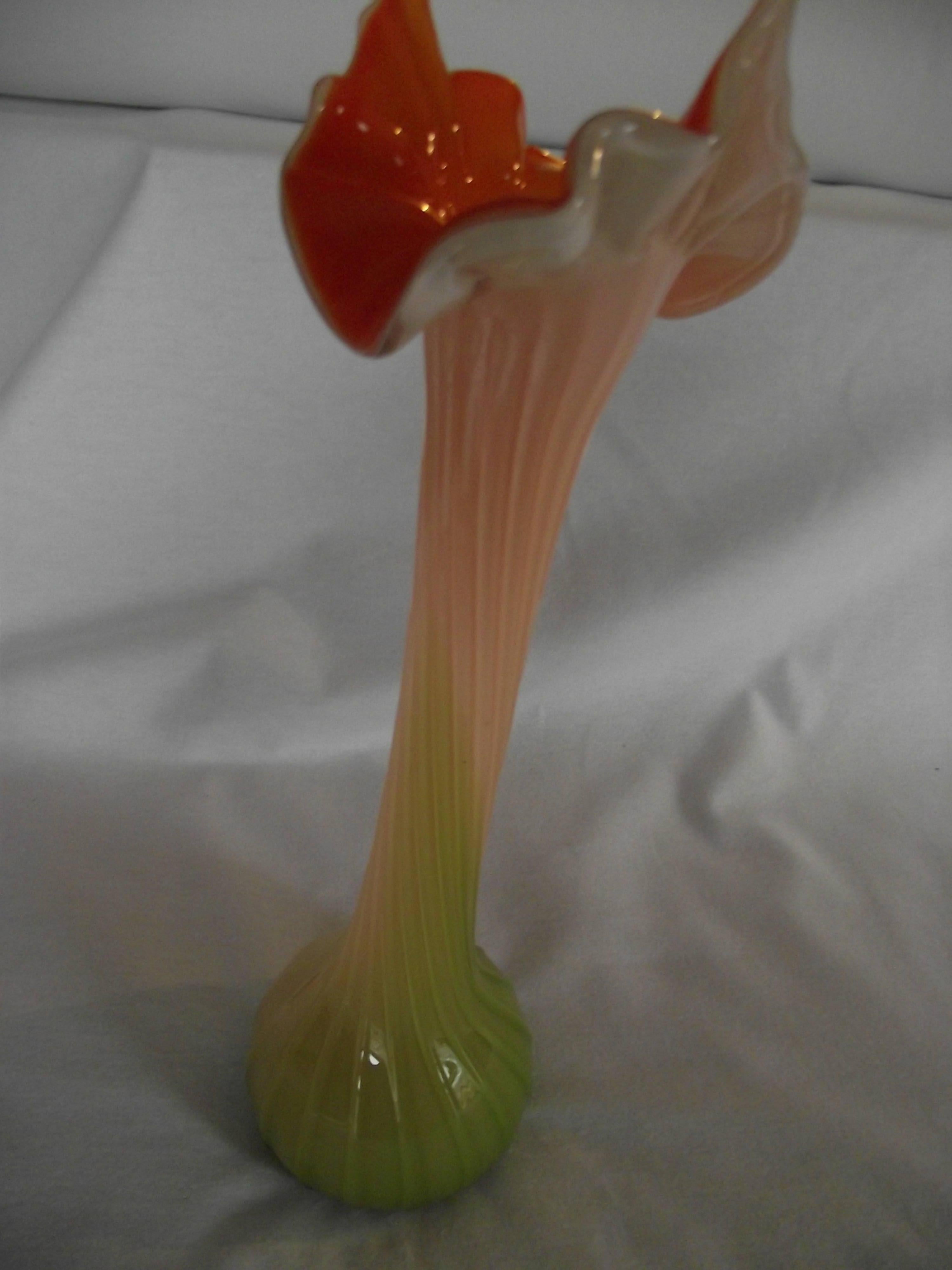 murano jack in the pulpit vase