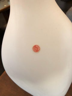 Vaso di vetro di Murano vintage con tappo