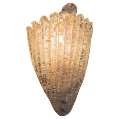 Lámpara de pared vintage de cristal de Murano, Italia, años 70