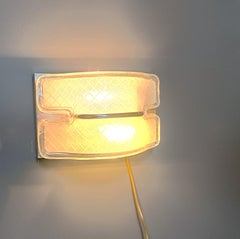 Vintage murano glass wall sconces, 1970s