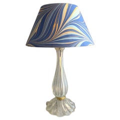 Vintage Murano Gold Dust Table Lamp Vintage Murano Gold Dust Table Lamp
