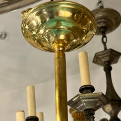 Vintage Murano Green Glass Lantern