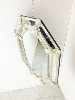 Vintage Murano Mirror, 1950s