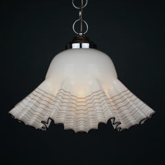 Vintage Murano pendant lamp by Vetreria De Majo, Italy 1970s