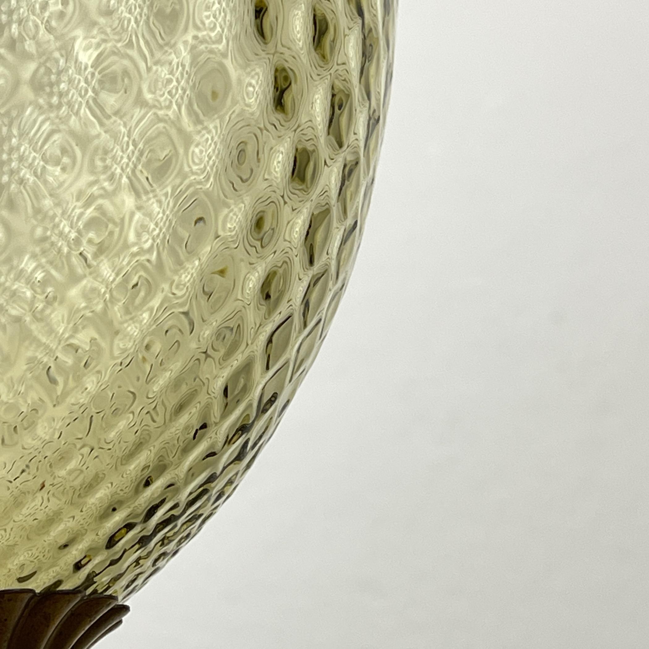 Vintage murano pendant lamp, Italy, 1950s 2