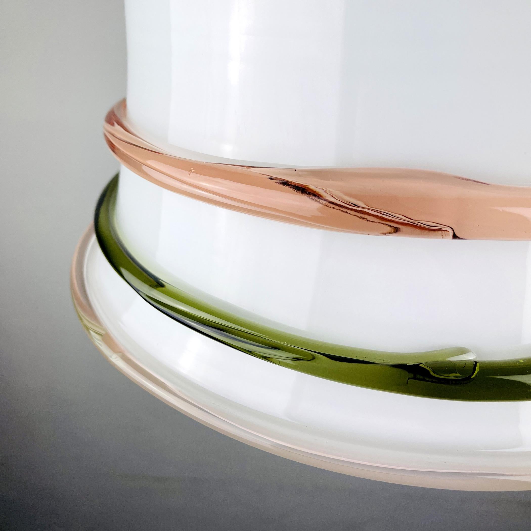 Vintage Murano Pendelleuchte Italien 1970er im Angebot 3