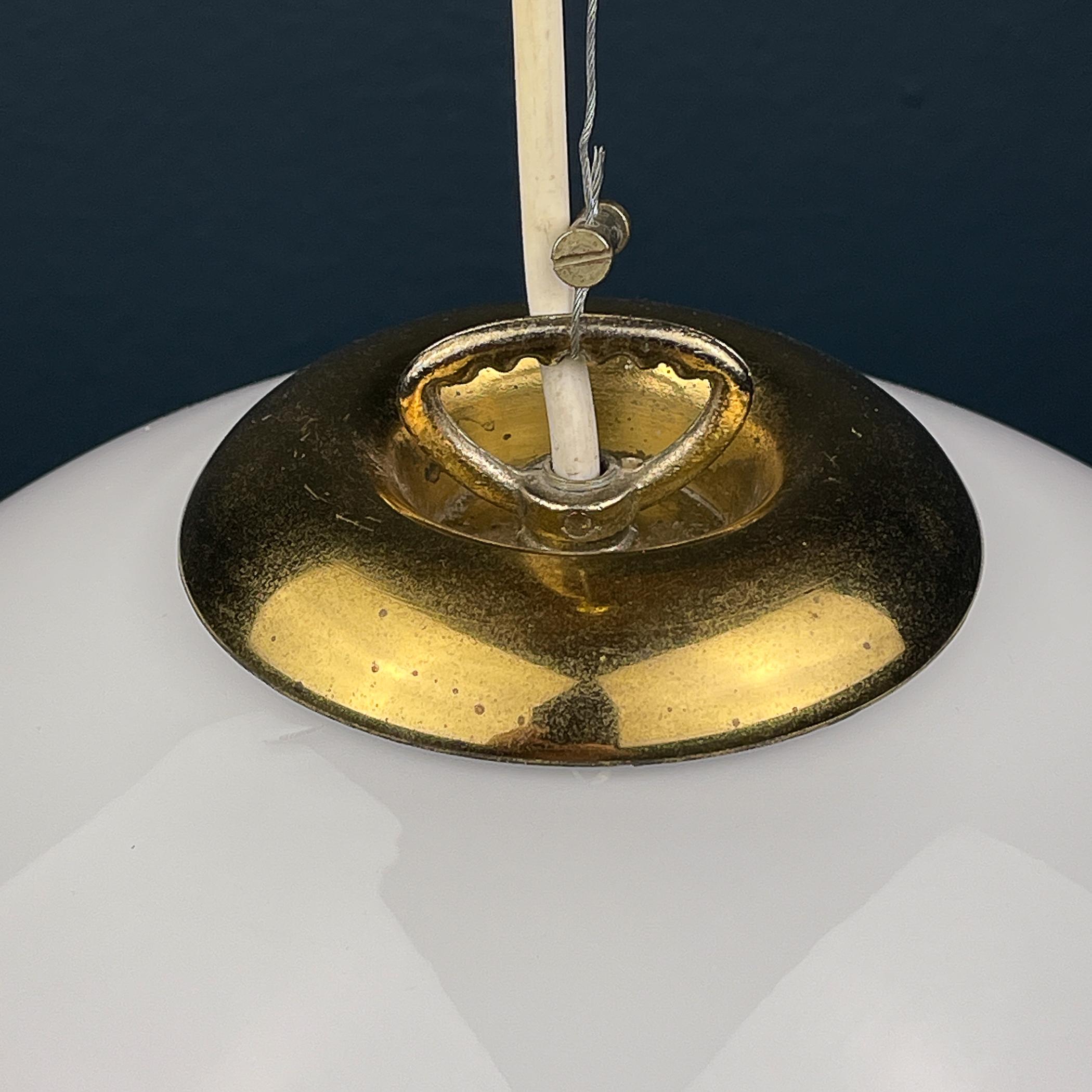 Lampada a sospensione vintage di Murano Italia anni '70 in vendita 4