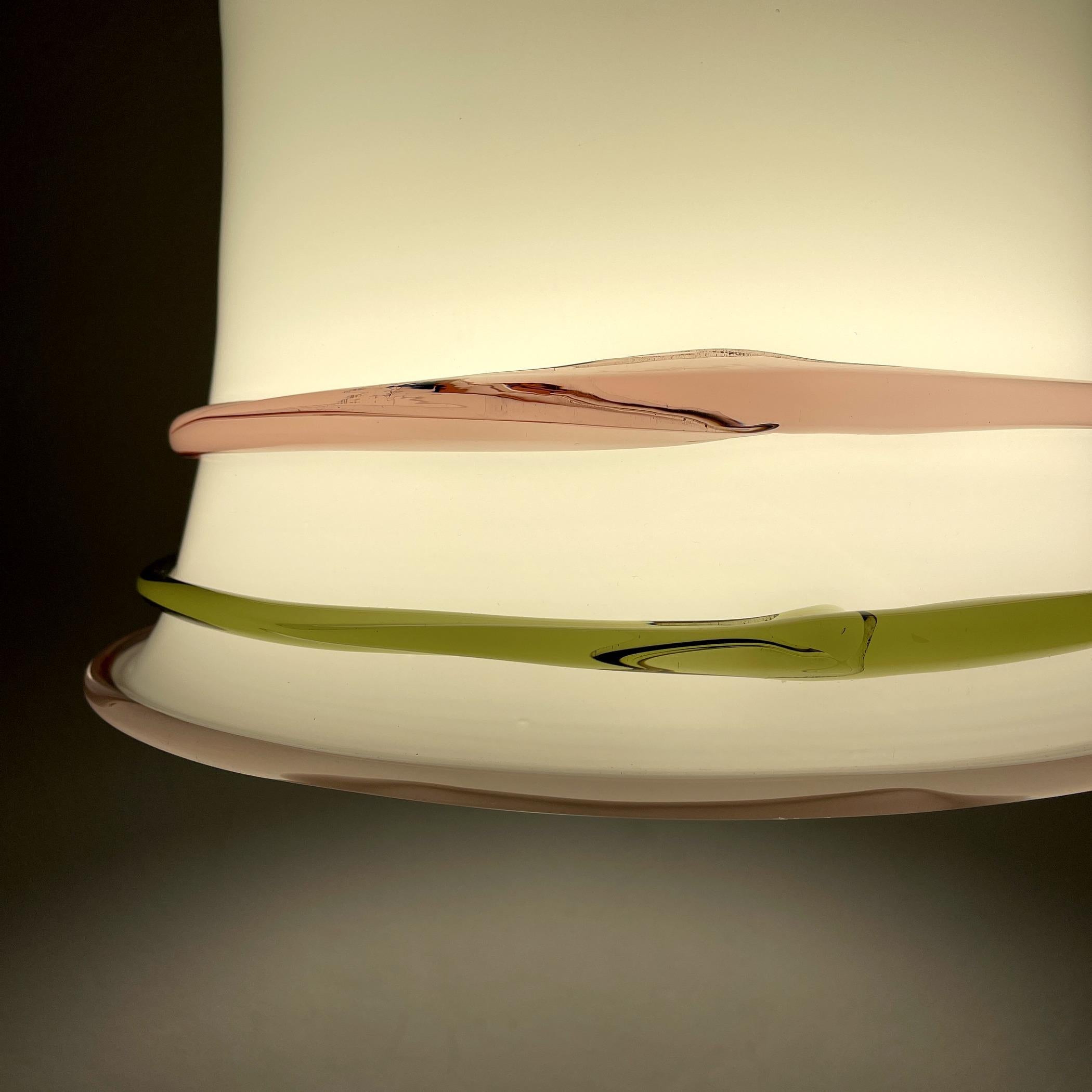 Vintage Murano Pendelleuchte Italien 1970er im Angebot 6